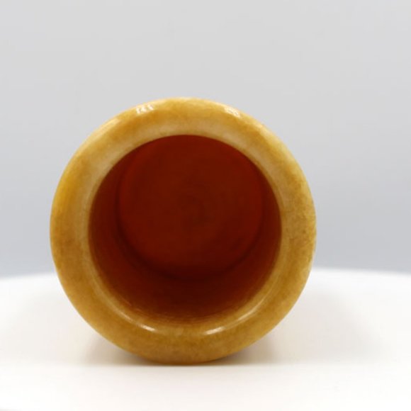 Chinese Quing Dynasty Soapstone Brush Pot - Picture 9 of 10